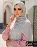 Pleated chiffon Asian collection