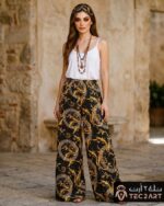 Bottom chiffon dress fabric with floral print