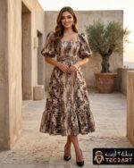 Full dress scada dress fabric