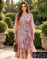 Pink lavender full dress