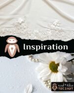 3D floral print chiffon scarf fabric closeup