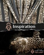 Leopard print scada dress fabric closeup