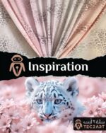 Leopard print chiffon dress fabric