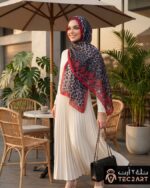 Leopard print chiffon scarf Arabian