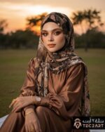 Chiffon instant hijab Arabian