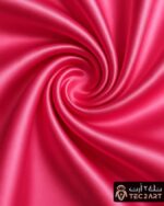 Satin scarf fabric closeup