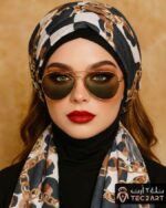 Black cotton scarf Arabian
