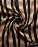 Snake print scada dress fabric closeup