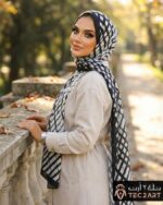 Satin scarf european