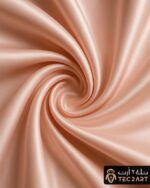 Satin scarf fabric closeup