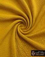 Pleated chiffon scarf fabric closeup
