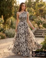 Full chiffon dress fabric